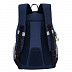 Школьный рюкзак GRIZZLY RB-963-1 blue/dark blue