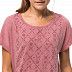Футболка женская Jack Wolfskin Moro Maori T W rose quartz
