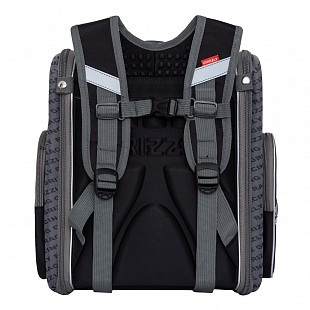 Рюкзак школьный GRIZZLY RAr-081-8 /2 black/grey