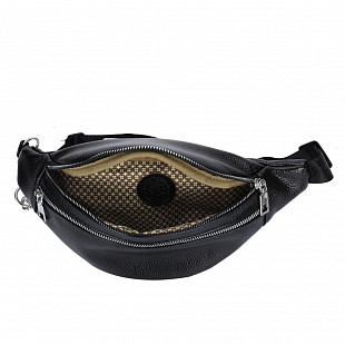 Поясная сумка женская Ors Oro OPS-0158 black