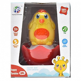 Игрушка неваляшка 618-35 Yellow/Red