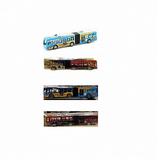 Инерционная машина Shenzhen Toys Автобус 899-66 blue/yellow