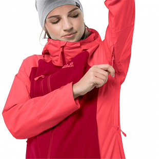 Куртка женская Jack Wolfskin Mount Emin Jkt W scarlet