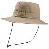 Шляпа летняя мужская Jack Wolfskin Lakeside Mosquito Hat sand dune