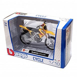 Мотоцикл Bburago 1:18 Suzuki RM-Z450 (18-51000/18-51048)