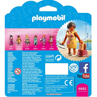 Игровой набор Playmobil Модный Бутик Девушка в летнем наряде 6882