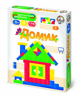 Магнитная мозаика Десятое Королевство без игрового поля «Домик» 001655