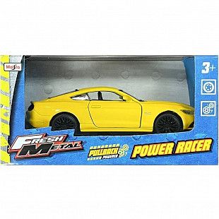 Машинка инерционная Maisto 1:40 2015 Ford Mustang GT (21001) yellow