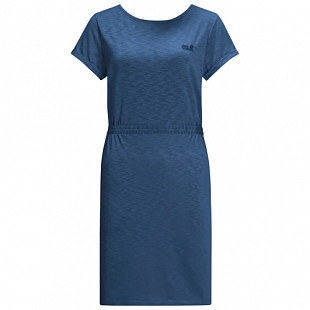 Платье трикотажное женское Jack Wolfskin Travel Dress ocean wave