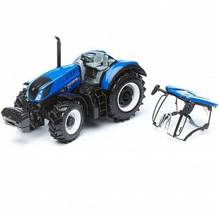 Коллекционная машина Bburago 1:32 New Holland Т7.315 (18-44066) blue