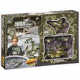 Набор военнной техники Shenzhen Toys с трассой 180 см, дорожными знаками и заправкой М93570