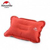 Подушка надувная Naturehike Comfortable Suede Pillow orange
