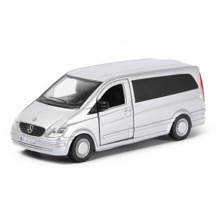 Коллекционная машина Bburago 1:32 Mercedes-Benz Vito (18-43028) Silver