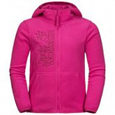 Джемпер детский Jack Wolfskin Stony Peak Jacket Kids pink peony