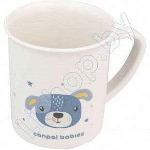 Чашка Canpol babies Cute Animals 170мл 12м+ (4/413_blu2)