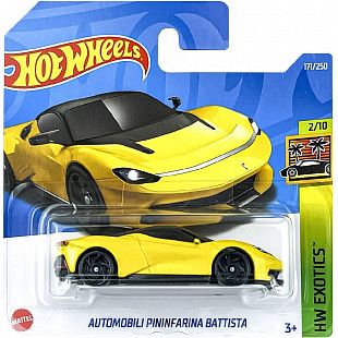 Машинка Hot Wheels Базовой коллекции Automobili Pininfarina Battista 171/250 (5785 HCV89) mainline 2022