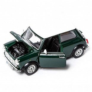 Коллекционная машина Bburago 1:24 Mini Cooper 1969 (18-22011) green