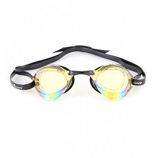 Очки для плавания Mad Wave Turbo Racer II Rainbow yellow