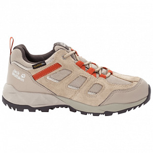 Водонепроницаемые кроссовки женские Jack Wolfskin Vojo Hike Xt Texapore Low W clay / orange
