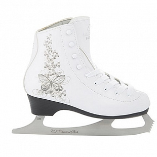 Коньки фигурные Спортивная коллекция Ladies Velvet Lux white