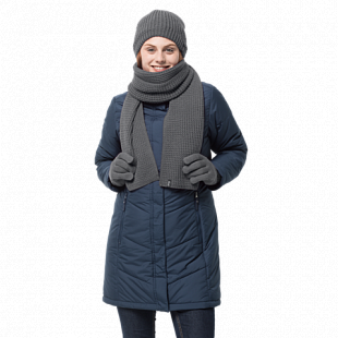 Перчатки женские Jack Wolfskin Milton Glove grey heather