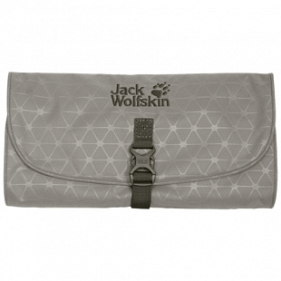 Несессер Jack Wolfskin Waschsalon clay grey grid 86130-8087