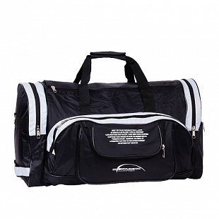 Дорожная сумка Polar П01 black/white