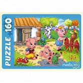 Пазл Рыжий Кот Три поросёнка У160-7253