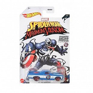 Машинка Hot Wheels Spiderman Maximum Venom 3/5 (GDG83 GJV26)