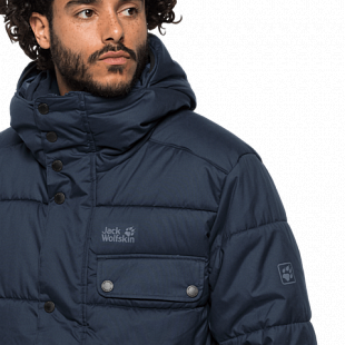 Пальто мужское Jack Wolfskin Kyoto Coat M night blue