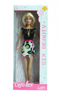 Кукла Defa Lucy 8315 black/white