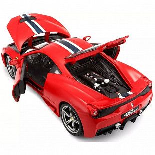 Коллекционная машина Bburago Ferrari 458 (18-16002) red