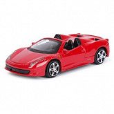 Машинка Bburago 1:43 Ferrari 458 Spider (18-36000/18-31134) red