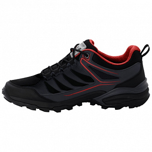 Обувь для универсального использования мужская Jack Wolfskin Cruiser Low M black / red