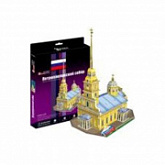 Пазл Cubic Fun Игрушка Петропавловский собор Россия C140h