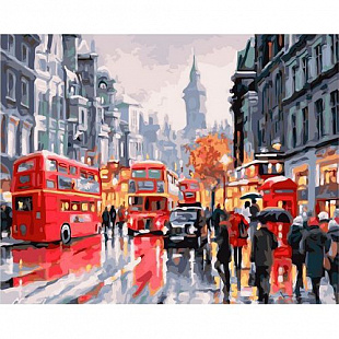 Картина по номерам Picasso Лондон не спит PC4050359