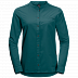 Рубашка женская Jack Wolfskin Victoria Roll-Up Shirt W teal green