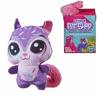 Мягкая игрушка Littlest Pet Shop Пет в коктейле Белочка (E2968)