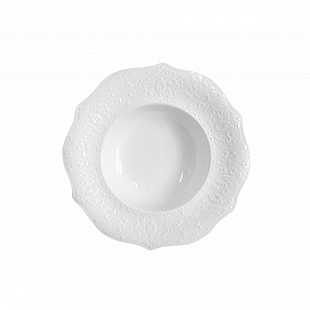 Тарелка глубокая Tudor England 22 см TU3093 white
