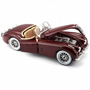 Машинка Bburago 1:24 Jaguar Xk 120 Roadster 1951 (18-22018) red