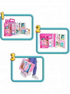 Игровой набор Barbie Уютный кукольный домик (HRJ76)