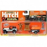 Машинка Matchbox Hitch&Haul Jeep 4×4 & Trailer Trawler (H1235 HFH86 TPN14) brown