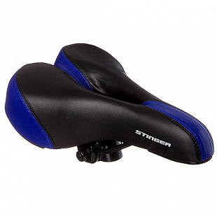 Седло Stinger GW608А-1 black/blue Р66580/Р66581