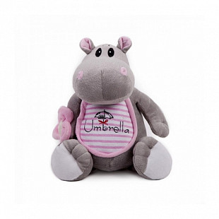 Мягкая игрушка Button Blue Бегемотик с зонтиком 40-11-0201