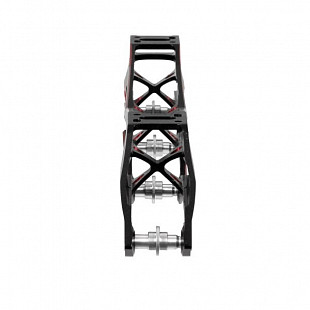 Рама Powerslide XXX 13.2" 195mm 4x110 904400/red black/red