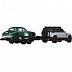 Машинка Hot Wheels Premium 2 шт. Jaguar MK1 + Land Rover Defender 110 (FLF56 JBM29)