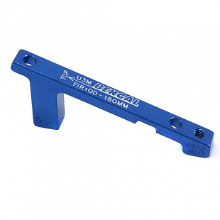 Адаптер Bengal дискового тормоза PM, 180мм, передний, blue, ADU3M