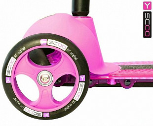 Самокат Y-Scoo RT Trio Diamond 120 pink