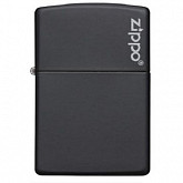 Зажигалка Zippo Logo - Black Matte 218ZL