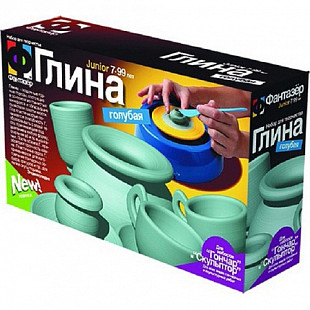 Творческий набор Fantazer 67763 Глина Голубая 217011